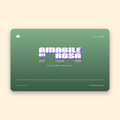 Amabile di Rosa gift card - £15 Bianco