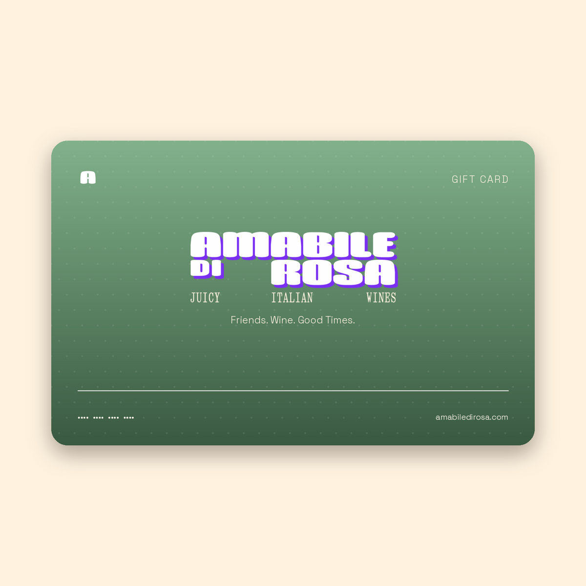 Amabile di Rosa gift card - £15 Bianco